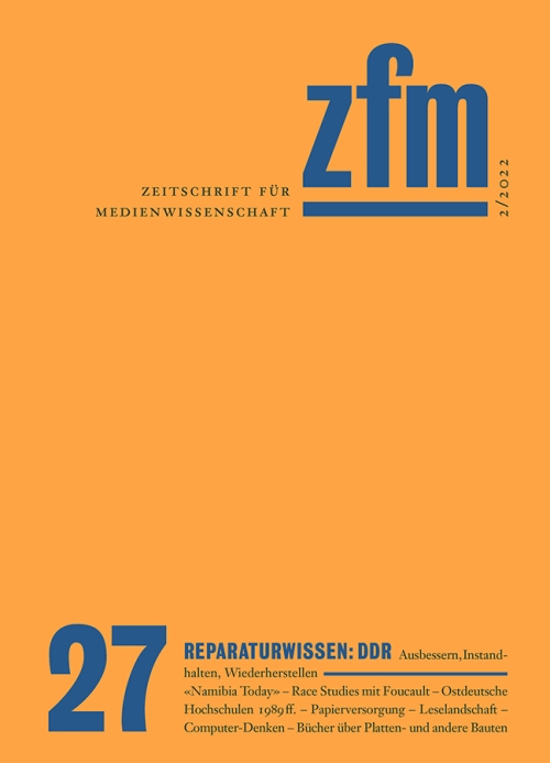 Cover ZfM 27, Thema Reparaturwissen: DDR