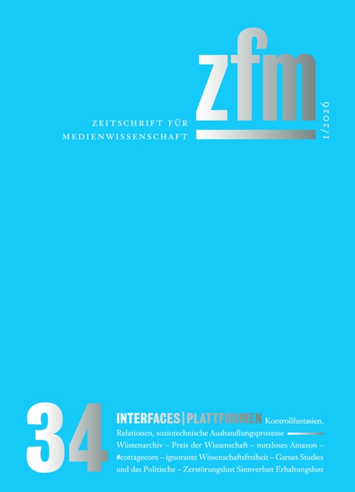 Cover ZfM 34 Interfaces | Plattformen