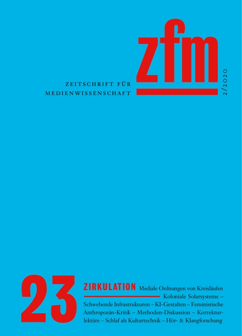 Cover ZfM 23, Thema Zirkulation