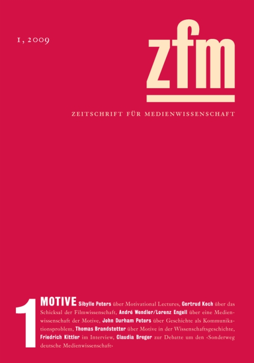 Cover ZfM 01, Thema Motive