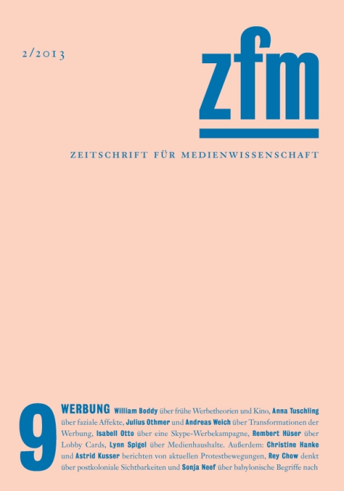 Cover ZfM 09, Thema Werbung