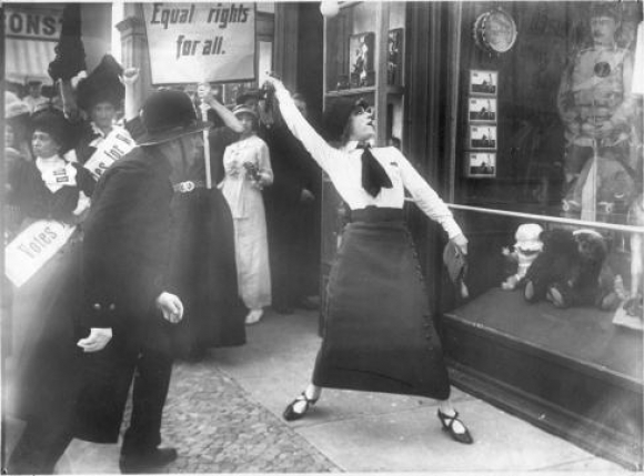 Asta Nielsen: Die Suffragette (Foto: Filmmuseum Potsdam)
