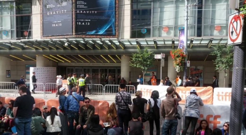 Fans awaiting arrival of celebrities at TIFF 2014